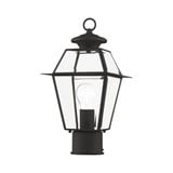 Vaughan Wynd 1 Light Outdoor Post Top Lantern 7.5 x 14 Inches by BSH - 218-BEL-1029696