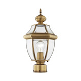 Sherwood Cliff 1 Light Outdoor Post Top Lantern 8.5 x 16.5 Inches by BSH - 218-BEL-1029689