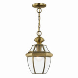 Sherwood Cliff 1 Light Small Outdoor Pendant by Bailey Street Home - 218-BEL-1029688