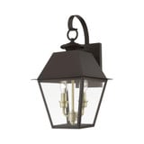 Lawrence Down 2 Light Wall Lantern 16.5 Inch Tall by Bailey Street Home - 218-BEL-1219619