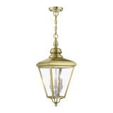 Allan Gait 3 Light Small Outdoor Pendant by Bailey Street Home - 218-BEL-1305714