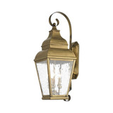 Sunningdale Pastures 3 Light Water Glass Wall Lantern by Bailey Street Home - 218-BEL-1029718