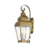 Sunningdale Pastures 3 Light Water Glass Wall Lantern by Bailey Street Home - 218-BEL-1029718