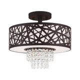 Mead Dell 2 Light 12.88 Inch Wide Semi Flush Mount by Bailey Street Home - 218-BEL-614583