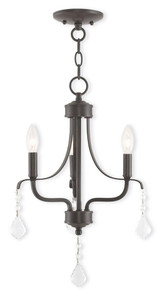 Royal Cross 3 Light Small Chandelier by Bailey Street Home - 218-BEL-522781
