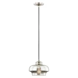 Borough Village 1 Light Small Pendant 9.25 Inch Wide by Bailey Street Home - 218-BEL-522679