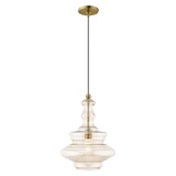 Borough Village 1 Light Medium Pendant 18.5 Inch Tall by Bailey Street Home - 218-BEL-831706