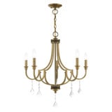 Wheatfield Rise 5 Light Medium Chandelier by BSH 218-BEL-831781 - 218-BEL-831781