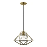 Centurion Oaks 1 Light Medium Pendant by Bailey Street Home - 218-BEL-831777