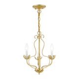 Kempton Hawthorns 3 Light Mini Chandelier by Bailey Street Home - 218-BEL-1094677