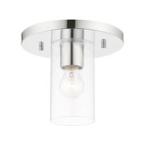 Honey Lawn 1 Light 9 Inch Wide Flush Mount by Bailey Street Home - 218-BEL-939578