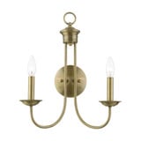 Parsons Lanes 2 Light Wall Sconce by Bailey Street Home - 218-BEL-939478