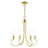 Denton Top 4 Light Small Chandelier by Bailey Street Home - 218-BEL-939445