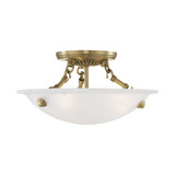 Chelsea Pines 3 Light 12 Inch Wide Flush Mount by Bailey Street Home - 218-BEL-1029735