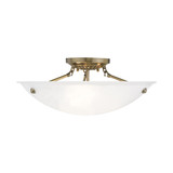 Chelsea Pines 3 Light 20 Inch Wide Flush Mount by Bailey Street Home - 218-BEL-1653694