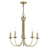 Parsons Lanes 5 Light Medium Chandelier by Bailey Street Home - 218-BEL-614620