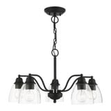 Dolphin Crescent 5 Light Medium Chandelier by Bailey Street Home - 218-BEL-1012196