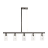 Belton Lawn 5 Light Modern Linear Chandelier by Bailey Street Home - 218-BEL-1219887
