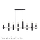 Hatfield Drift 8 Light Mini Chandelier by Bailey Street Home - 218-BEL-939480