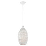 Harley Cross 1 Light Contemporary Small Pendant by Bailey Street Home - 218-BEL-939456