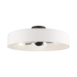Edward Hollies 4 Light 22 Inch Wide Semi Flush Mount by Bailey Street Home - 218-BEL-939429