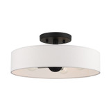 Edward Hollies Four Light Steel Semi Flush Mount by Bailey Street Home - 218-BEL-939425