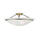 Cleveland Copse 3 Light 20 Inch Wide Semi Flush Mount by Bailey Street Home - 218-BEL-1029748