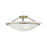 Cleveland Copse 3 Light 20 Inch Wide Semi Flush Mount by Bailey Street Home - 218-BEL-1029748