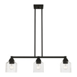 Chapman Fold 3 Light Angular Linear Chandelier by Bailey Street Home - 218-BEL-1220048