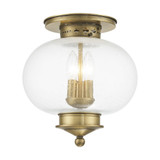 Avenue Gardens 3 Light 11 Inch Wide Flush Mount by Bailey Street Home - 218-BEL-1029760