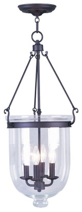 Warrington South 4 Light Medium Pendant 30 Inch Tall by Bailey Street Home - 218-BEL-1029763