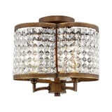 Kendal Glen 3 Light 12 Inch Wide Semi Flush Mount by Bailey Street Home - 218-BEL-443917