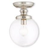 Priors Drift 1 Light 8 Inch Wide Flush Mount by Bailey Street Home - 218-BEL-476909