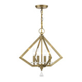 Hythe Cross 4 Light Small Chandelier by Bailey Street Home - 218-BEL-443907