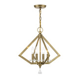 Hythe Cross 4 Light Small Chandelier by Bailey Street Home - 218-BEL-443907