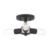 Sutherland Glas 3 Light 13.5 Inch Wide Flush Mount by Bailey Street Home - 218-BEL-831763