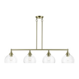 Victorian Road 4 Light Elegant Linear Chandelier by Bailey Street Home - 218-BEL-1305729