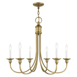 Denham Oval 6 Light Medium Chandelier by Bailey Street Home - 218-BEL-1029774