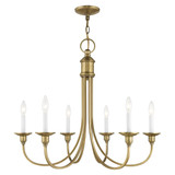 Denham Oval 6 Light Medium Chandelier by Bailey Street Home - 218-BEL-1029774