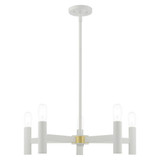 Sutherland Glas 5 Light Medium Chandelier by BSH 218-BEL-831758