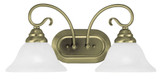 Kingsdale Drive 1 Light Vanity Light 10 Inch Tall Bailey Street Home - 218-BEL-190105