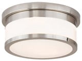 Roman Road 2 Light 10 Inch Wide Flush Mount by Bailey Street Home - 218-BEL-444063