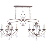 Butler Market 8 Light Small Island Chandelier by Bailey Street Home - 218-BEL-6437