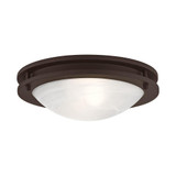 Warrington Down 2 Light 11 Inch Wide Flush Mount by Bailey Street Home - 218-BEL-1029808