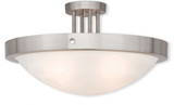 Radcliffe Bottom 4 Light 20.5 Inch Semi Flush Mount by Bailey Street Home - 218-BEL-476943
