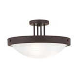 Radcliffe Bottom 3 Light 16.5 Inch Semi Flush Mount by Bailey Street Home - 218-BEL-476944