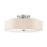 Horsley Cloisters 6 Light 28 Inch Semi Flush Mount by Bailey Street Home - 218-BEL-1012251