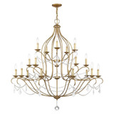 Brookfield Spinney 20 Light Oversized Chandelier by Bailey Street Home - 218-BEL-1029801