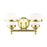 Eversley North 2 Light Vanity Light 15 Inch Wide by Bailey Street Home - 218-BEL-939586