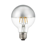7.7W E26 Medium Base G25 Globe Filament LED Lamp (Pack of 60) by BSH - 218-BEL-747402